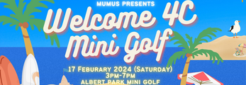 Welcome 4C Mini Golf Tournament